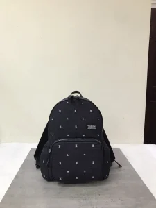 Essenceofluxury Mens Handbags Burberry Monogram B Denim Backpack 30x14x42CM A197PP780 AA193311