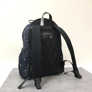 Essenceofluxury Mens Handbags Burberry Monogram B Denim Backpack 30x14x42CM A197PP780 AA193311