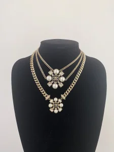 Essenceofluxury Womens Jewelry Chanel Chain Necklace A39PP280 AA194244
