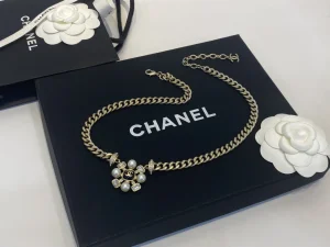 Essenceofluxury Womens Jewelry Chanel Chain Necklace A39PP280 AA194244