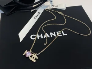 Essenceofluxury Womens Jewelry Chanel I Love CC Pendant Necklace A39PP280 AA194552