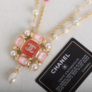 Essenceofluxury Womens Jewelry Chanel Vintage Pearls Necklaces A39PP380 AA196727