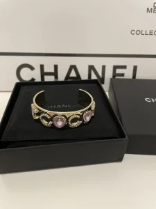 Essenceofluxury Womens Jewelry Chanel Pearls Coco Heart Open Cut Bracelets A152PP280 AA197823
