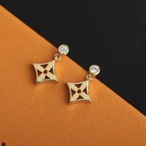 Louis Vuitton Idylle Blossom Earrings Gold 