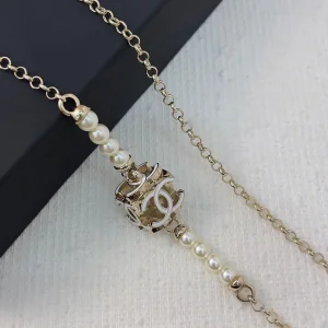 Essenceofluxury Womens Jewelry Chanel Chain Pearls Long Necklaces A39PP380 AA200217