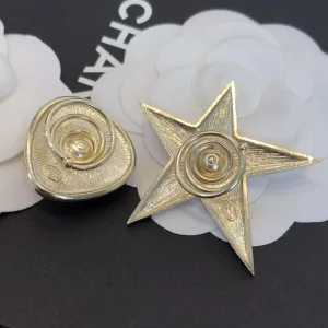 Essenceofluxury Womens Jewelry Chanel Crystals Star CC Hair Clip A39PP180 AA200220