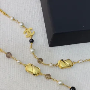 Essenceofluxury Womens Jewelry Chanel Pearls Long Necklaces A39PP380 AA200216