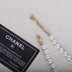 Essenceofluxury Womens Jewelry Chanel Pearls Necklaces A39PP280 AA201418