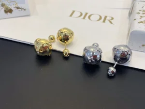 Essenceofluxury Womens Jewelry Dior Gold Tribales Earrings A39PP180 AA201683