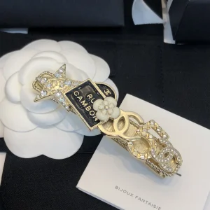 Chanel Crystals Star No5 Hair Pin 