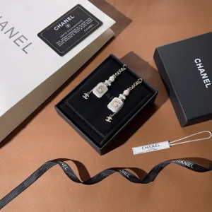 Chanel Crystal CC Bottle Earrings
