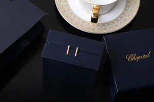 Chopard Ice Cube Earrings Gold