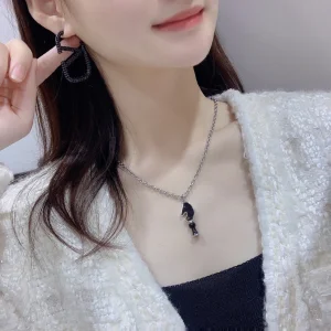 Valentino Crystals Vlogo Earrings