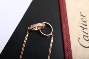 Cartier Love Necklace Rose Gold