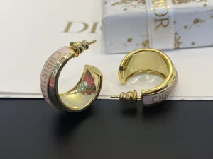 Dior Code Earrings Pink