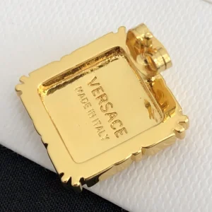 Versace Crystals Square Earrings