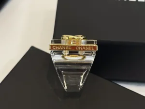 Chanel CC PVC Rings
