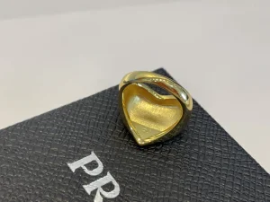 Prada Gold Eternal Rings