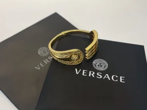 Versace Gold Medusa Bangle Bracelet