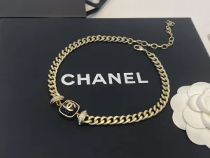 Chanel CC Chain Choker Necklace