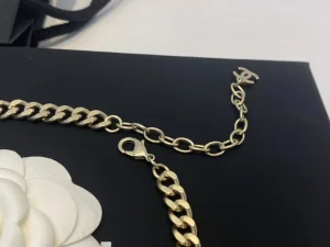 Chanel CC Chain Choker Necklace