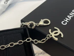 Chanel Crystals CC Chain Necklaces