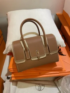Hermes Evercolor New Drag 22 Bag Brown