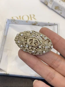 Dior Granville Gold CD Brooch