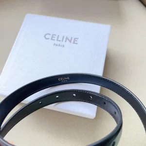Burberry Leather Belt Black 30MM