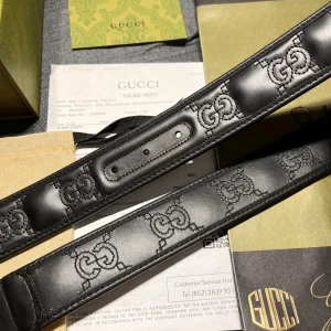 Gucci GG Marmont Leather Belt Black 40MM
