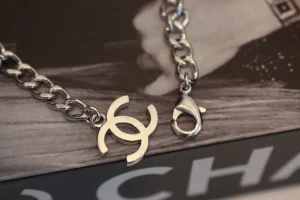 Chanel Crystal CC Bow Choker Necklace