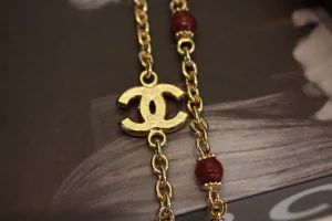 Chanel Vintage CC Chain Necklace