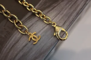 Chanel Vintage CC Chain Necklace