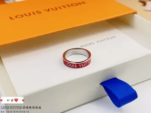 Louis Vuitton LV Inclusion Rings Red