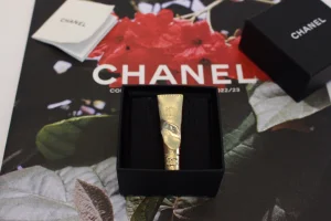 Chanel Gold Midy Wash Brooch