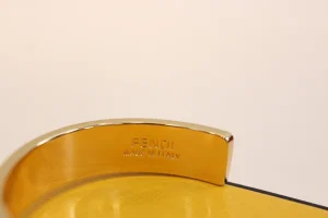 Fendi Forever FF Rigid Black Bracelet