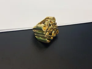 Loewe Anagram Gold Rings