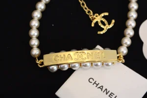 Chanel Pearls Choker Necklaces