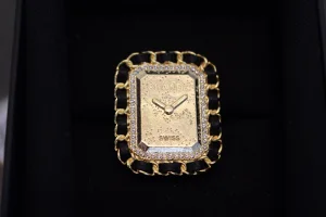 Chanel Watch Style Rings