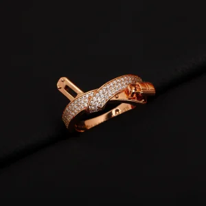 Hermes Diamonds Kelly Gavroche Rings
