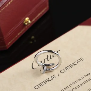 Cartier Juste un Clou Crystal Rings
