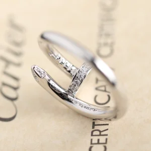 Cartier Juste un Clou Crystal Rings