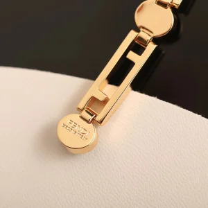 Fendi Stripes Pendant Earrings