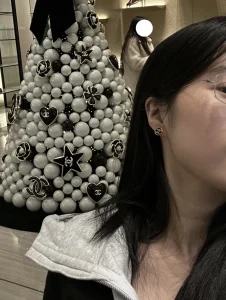 Chanel Mini CC Round Earrings