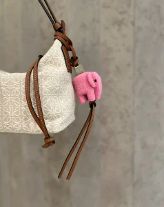 Loewe Pink Elephant Charm
