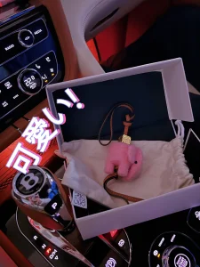 Loewe Pink Elephant Charm