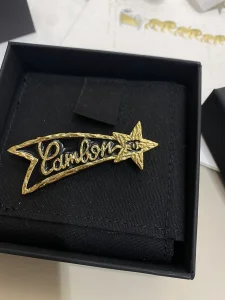 Chanel Comet CC Star Brooch