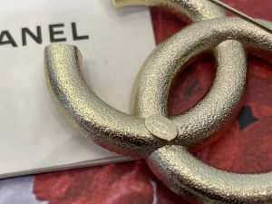 Chanel Pearls CC Logo Brooch