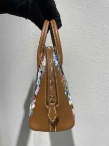Hermes Bolide Brown Leather Bag