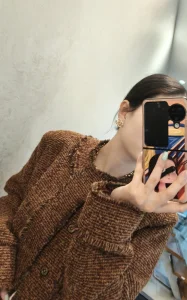 Chanel CC Logo Earrings